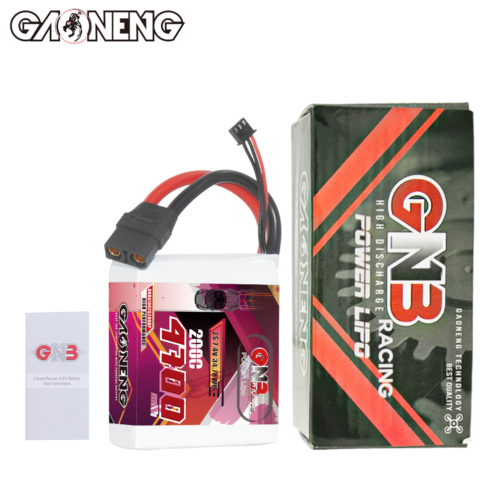 GAONENG GNB 2S 7.4V 4700mAh 200C LiPo Battery XT90