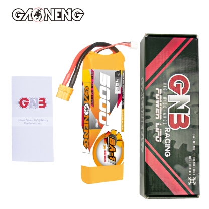 GAONENG GNB BA-1 Series 2S 7.4V 5000mAh 40C LiPo Battery XT60