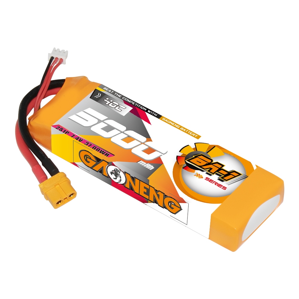 GAONENG GNB BA-1 Series 2S 7.4V 5000mAh 40C LiPo Battery RC Car