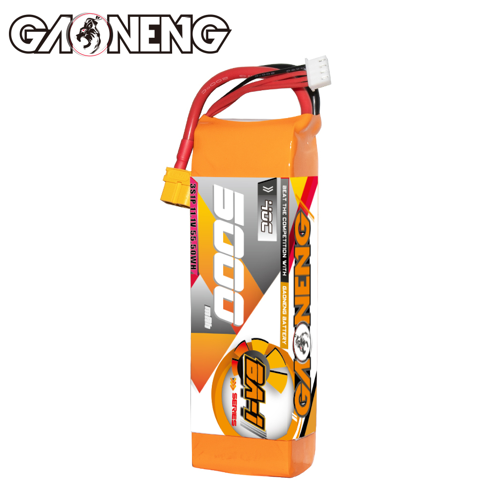 GAONENG GNB BA-1 Series 3S 11.1V 5000mAh 40C LiPo Battery XT60