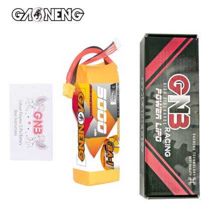 GAONENG GNB BA-1 Series 4S 14.8V 5000mAh 40C LiPo Battery XT60