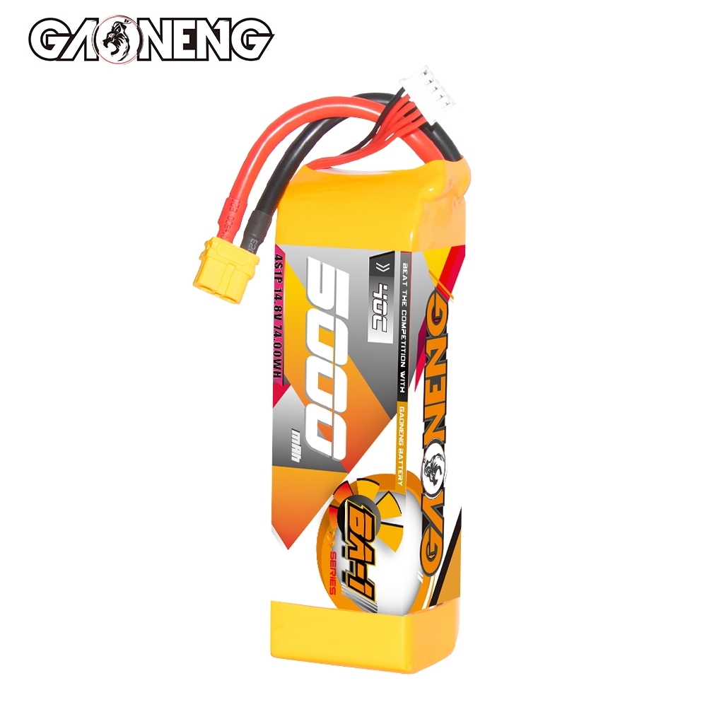 GAONENG GNB BA-1 Series 4S 14.8V 5000mAh 40C LiPo Battery XT60
