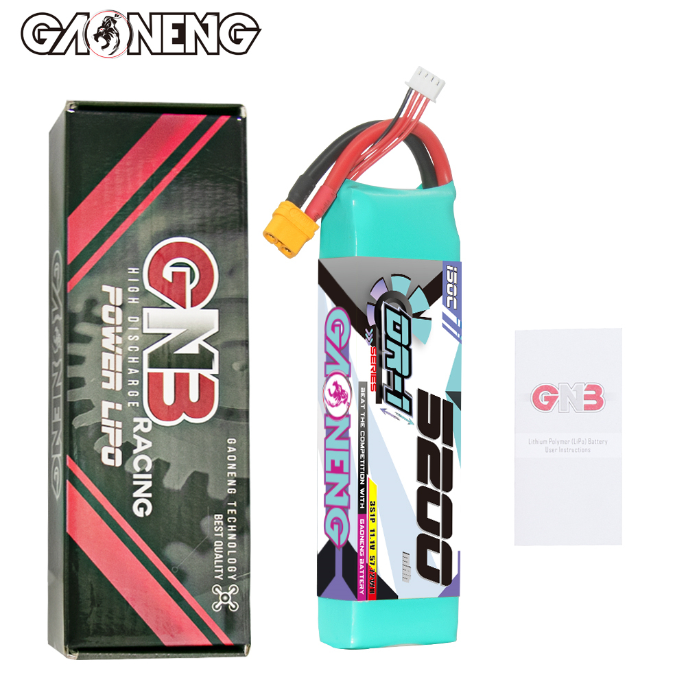 GAONENG GNB DR-1 Series 3S 11.1V 5200mAh 150C LiPo Battery XT60