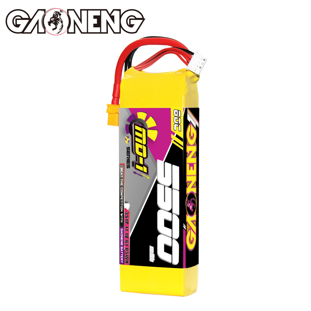 GAONENG GNB MD-1 Series 3S 11.1V 5500mAh 60C LiPo Battery XT60