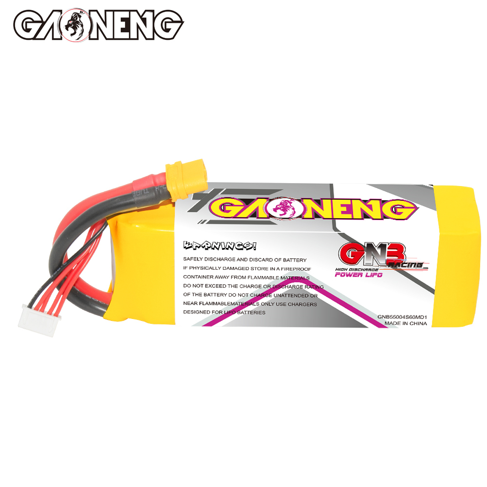 GAONENG GNB MD-1 Series 4S 14.8V 5500mAh 60C LiPo Battery XT60