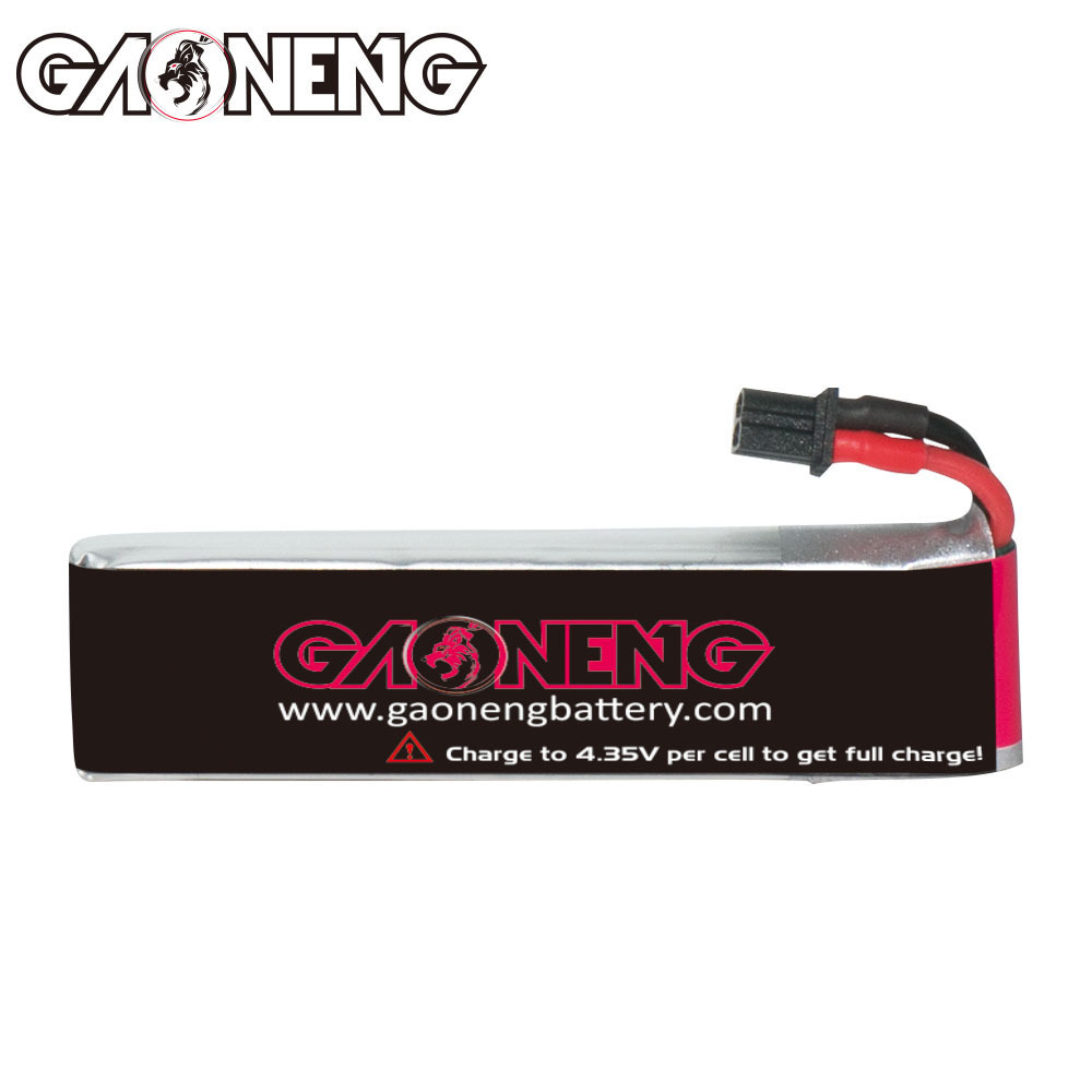 GAONENG GNB LiHV 1S 3.8V 550mAh 100C A30 Cabled LiPo Battery