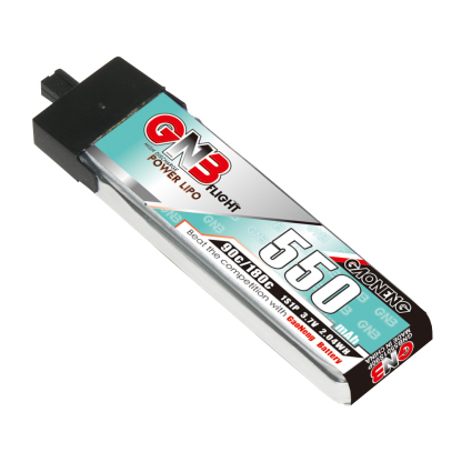 GAONENG GNB 1S 3.7V 550mAh 90C A30 Plastic Head LiPo Battery