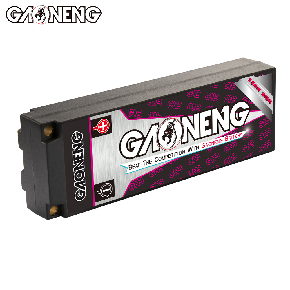 GAONENG GNB LiHV 2S 7.6V 5600mAh 220C Hard Case LCG LiPo Battery