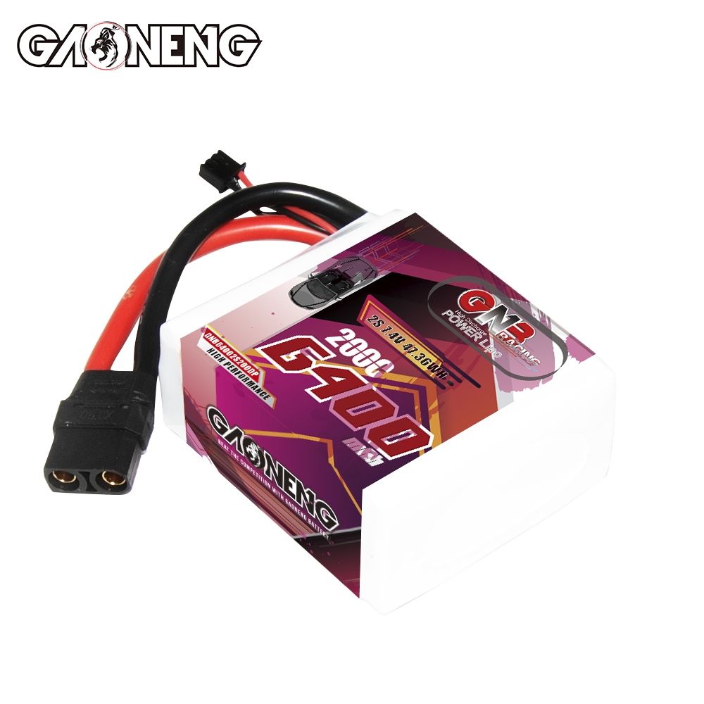 GAONENG GNB 2S 7.4V 6400mAh 200C LiPo Battery XT90