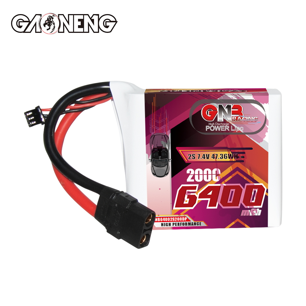 GAONENG GNB 2S 7.4V 6400mAh 200C LiPo Battery XT90