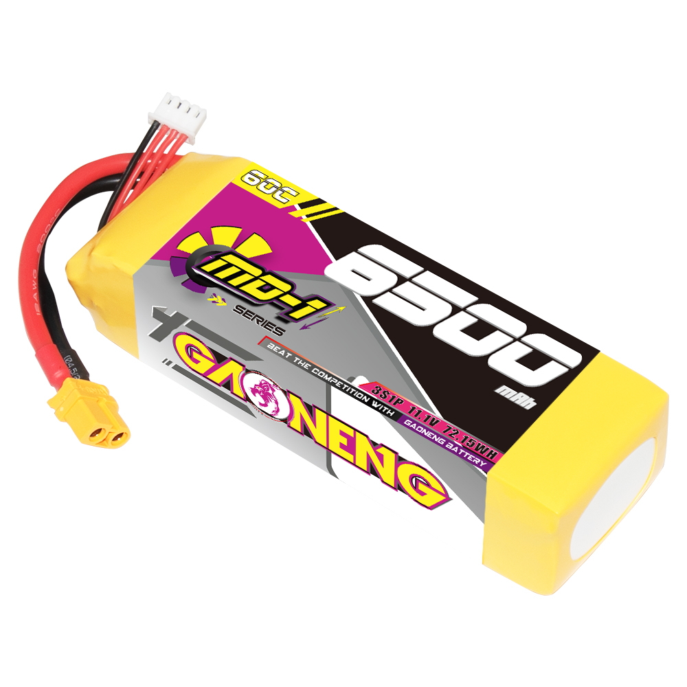 GAONENG GNB MD-1 Series 3S 11.1V 6500mAh 60C LiPo Battery XT60