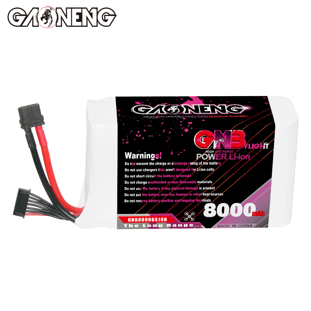 GAONENG GNB 6S 22.2V 8000mAh 10C XT60 Li-ion Battery made with Samsung 21700