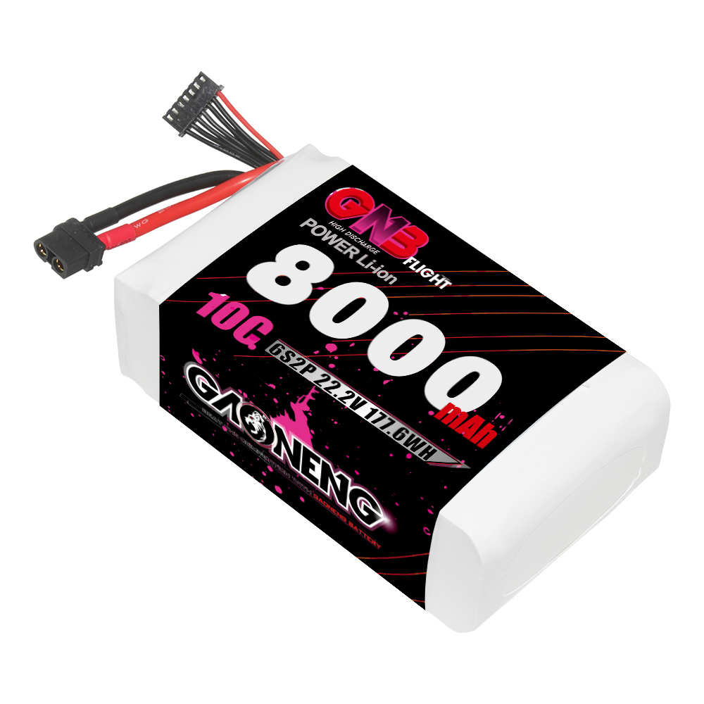GAONENG GNB 6S 22.2V 8000mAh 10C Li-ion Battery Samsung 21700 DRONE RC