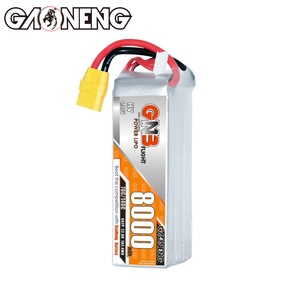 GAONENG GNB HV 6S 22.8V 8000mAh 70C LiPo Battery XT90
