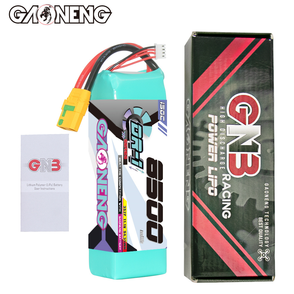 GAONENG GNB DR-1 Series 3S 14.8V 8500mAh 150C LiPo Battery XT90S Anti Spark