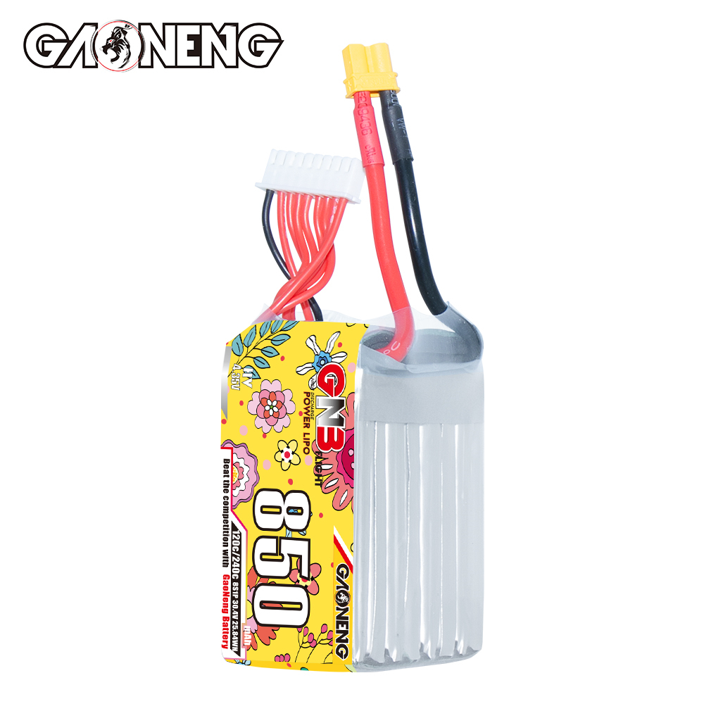 GAONENG GNB LiHV 8S 30.4V 850mAh 120C XT30 Connector LiPo Battery
