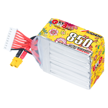 GAONENG GNB LiHV 8S 30.4V 850mAh 120C XT30 Connector LiPo Battery