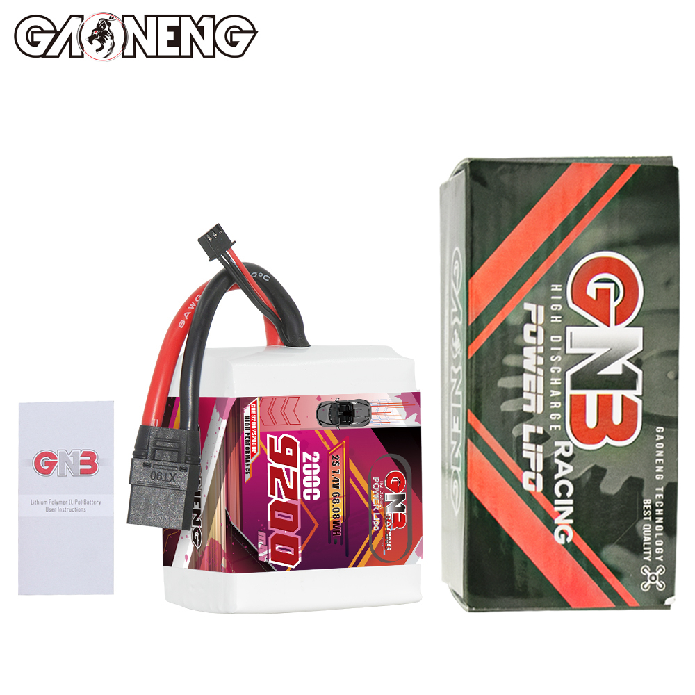 GAONENG GNB 2S 7.4V 9200mAh 200C LiPo Battery XT90