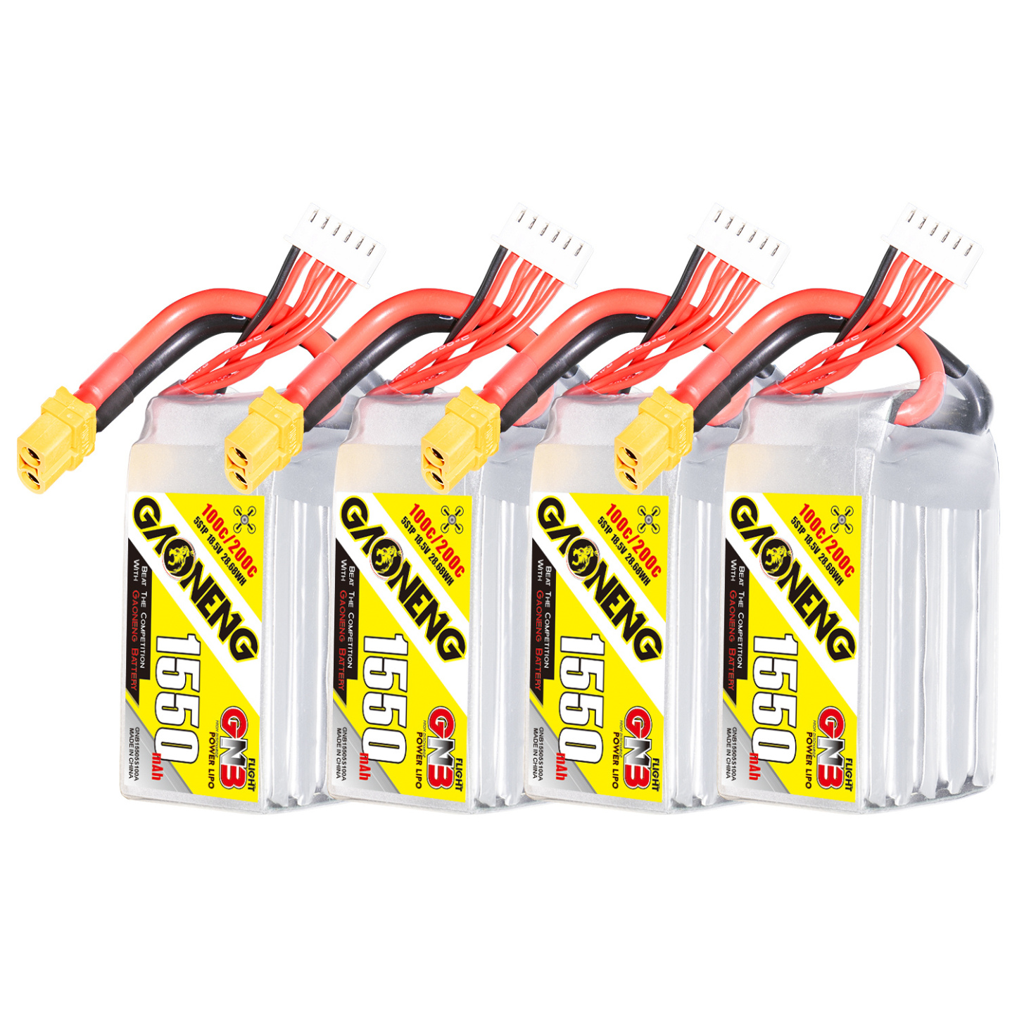 GAONENG GNB 5S 18.5V 1550mAh 100C XT60 LiPo Battery