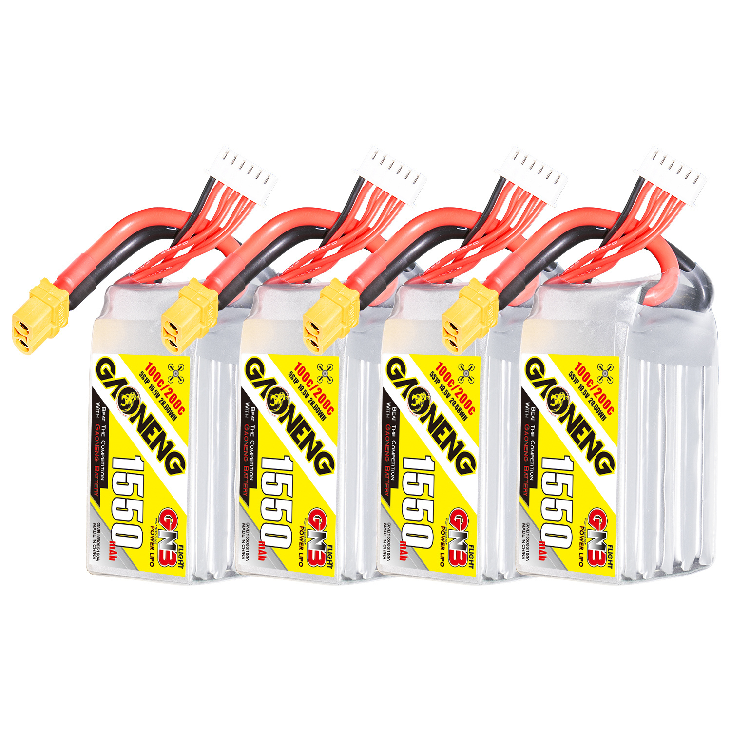 GAONENG GNB 5S 18.5V 1550mAh 100C XT60 LiPo Battery