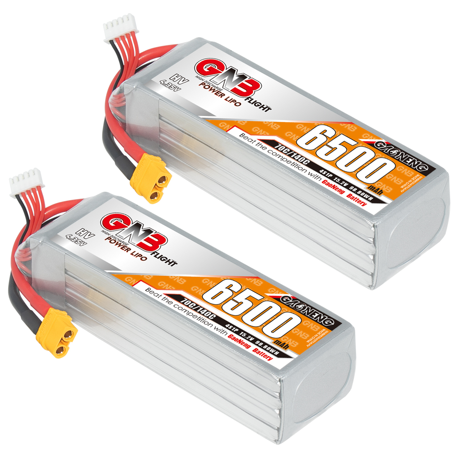 GAONENG GNB HV 4S 15.2V 6500mAh 70C XT60 LiPo Battery