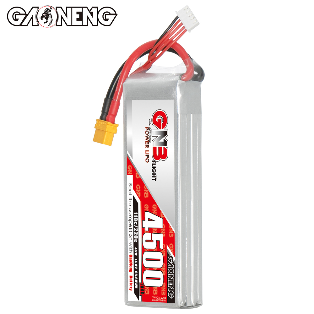 GAONENG GNB 4S 14.8V 4500mAh 110C LiPo Battery XT60