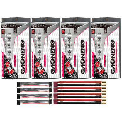 GAONENG GNB LiHV 4S 15.2V 9500mAh 140C 5mm Bullet Hard Case LiPo Battery