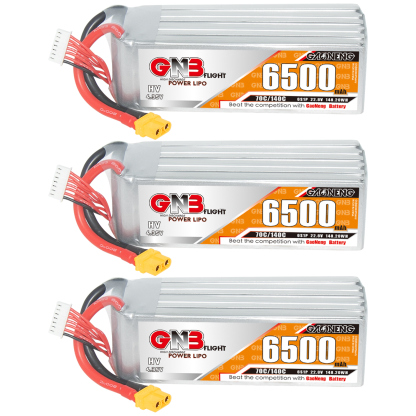 GAONENG GNB HV 6S 22.8V 6500mAh 70C LiPo Battery XT60