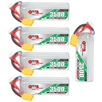 GAONENG GNB 6S 22.2V 3500mAh 70C LiPo Battery XT90