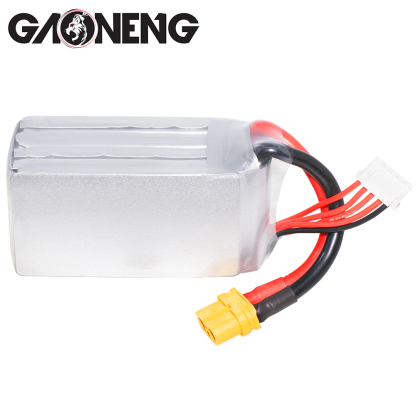 2PCS - GAONENG GNB 4S 14.8V 1850mAh 80C XT60 LiPo Battery