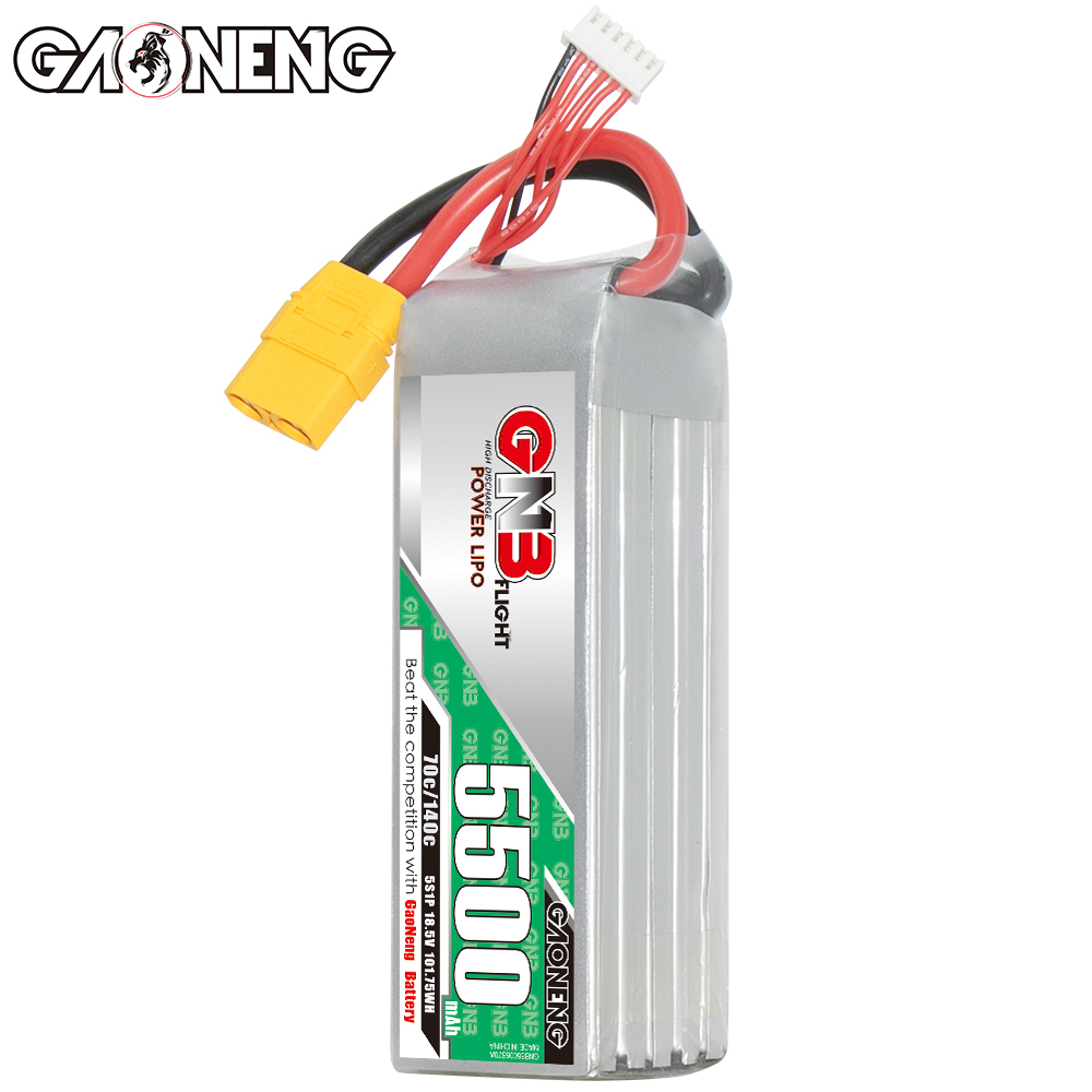 GAONENG GNB 5S 18.5V 5500mAh 70C XT90 LiPo Battery