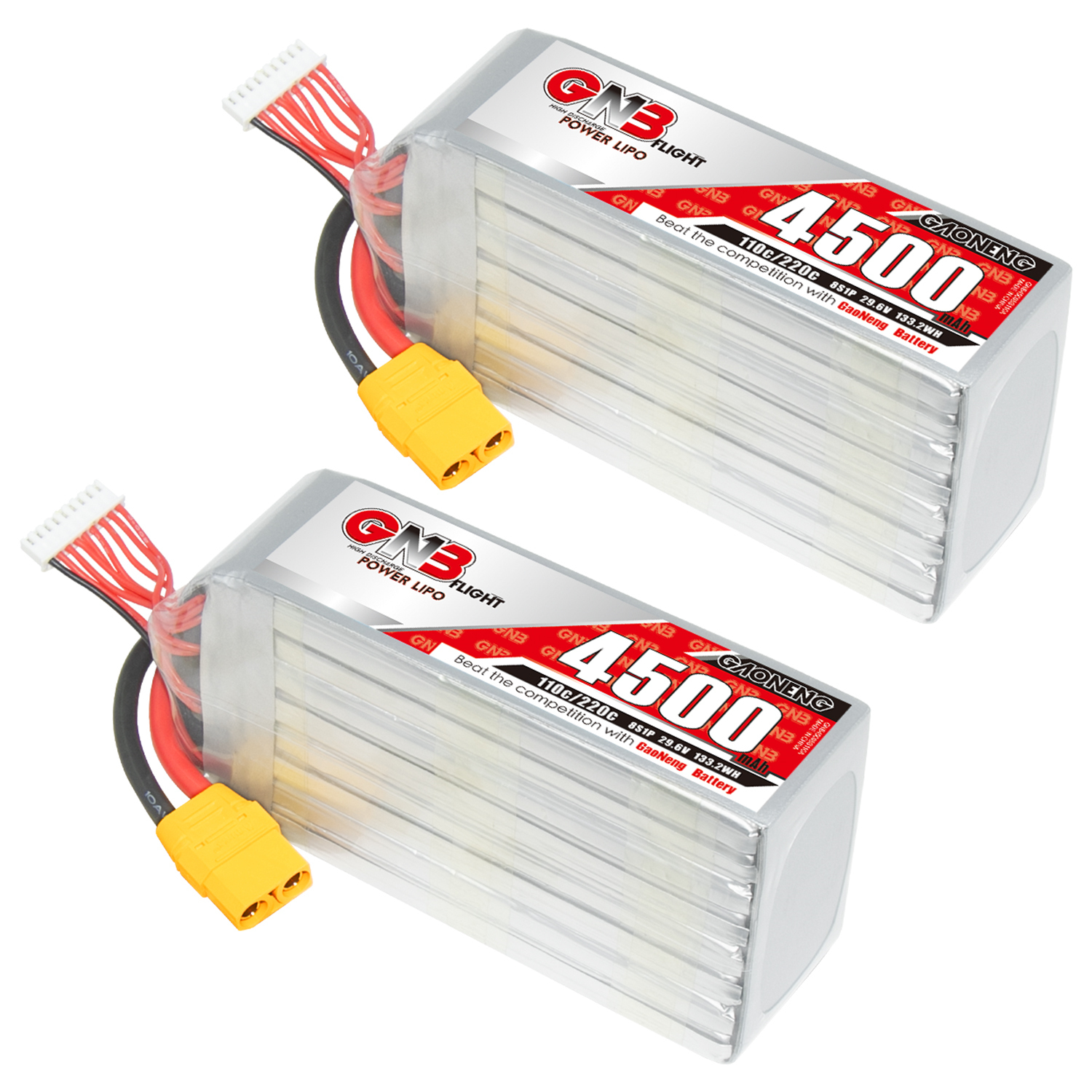 GAONENG GNB 8S 29.6V 4500mAh 110C LiPo Battery XT90