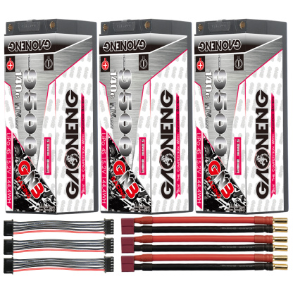 GAONENG GNB LiHV 4S 15.2V 9500mAh 140C 5mm Bullet Hard Case LiPo Battery