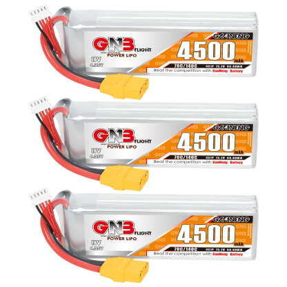 GAONENG GNB LiHV 4S 15.2V 4500mAh 70C LiPo Battery XT90