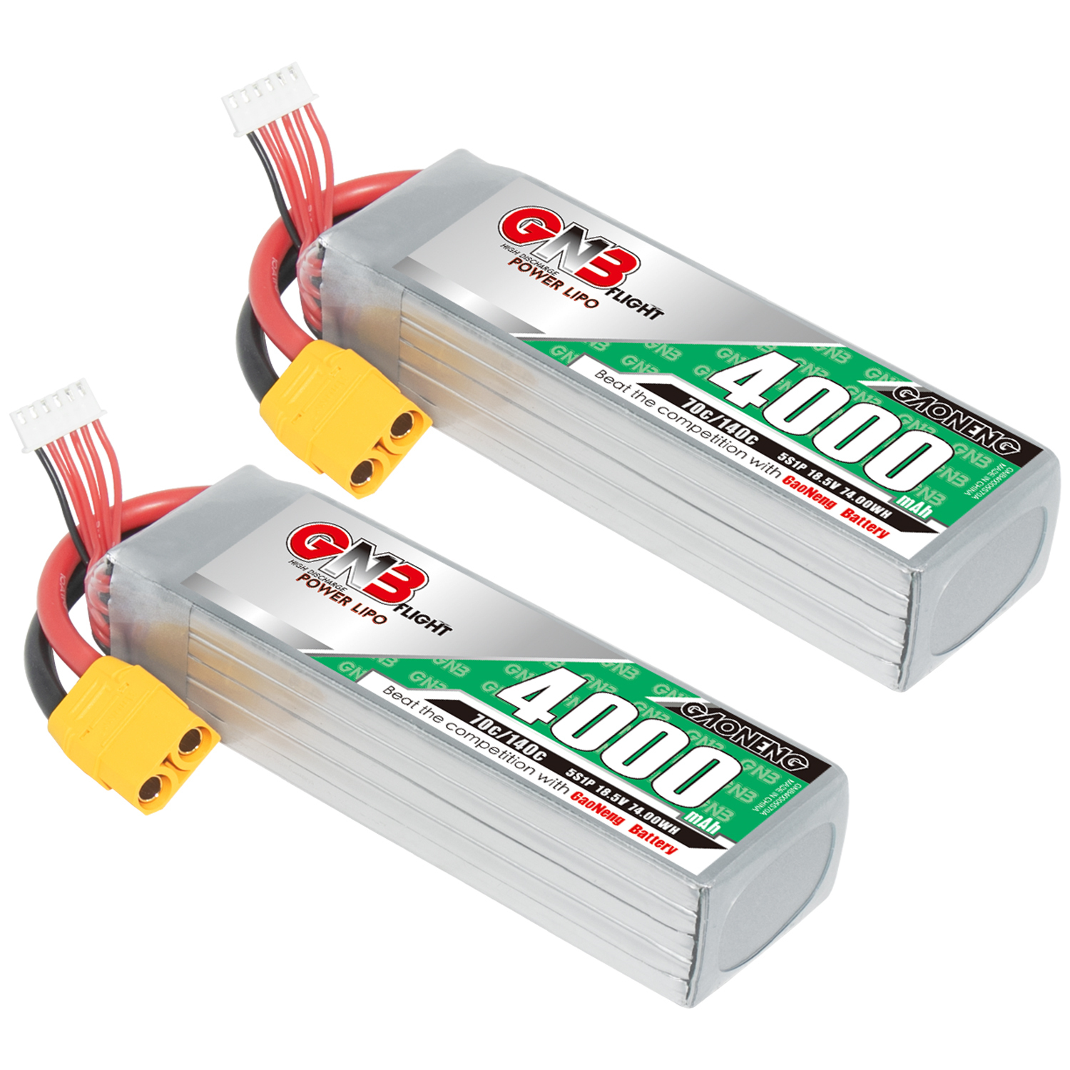GAONENG GNB 5S 18.5V 4000mAh 70C LiPo Battery XT90