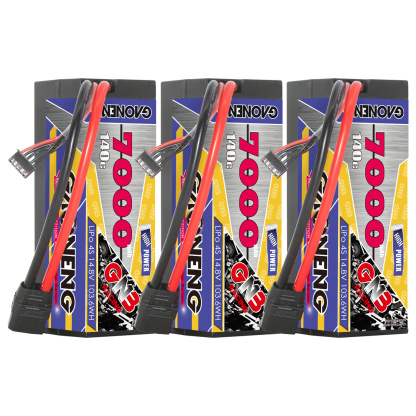 GAONENG GNB 4S 14.8V 7000mAh 140C Cabled Hard Case LiPo Battery XT90