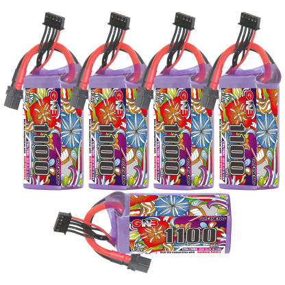 GAONENG GNB LiHV 4S 15.2V 1100mAh 120C XT60 LiPo Battery
