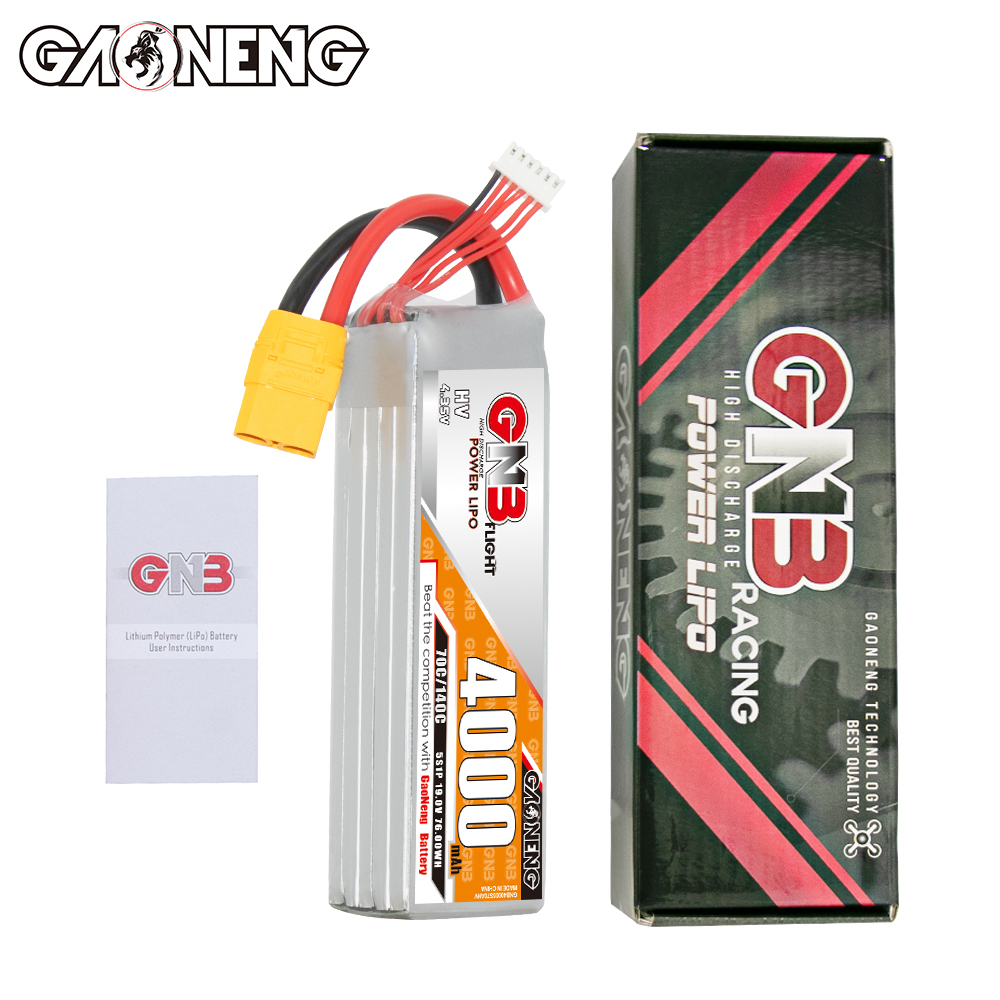 GAONENG GNB LiHV 5S 19V 4000mAh 70C LiPo Battery XT90