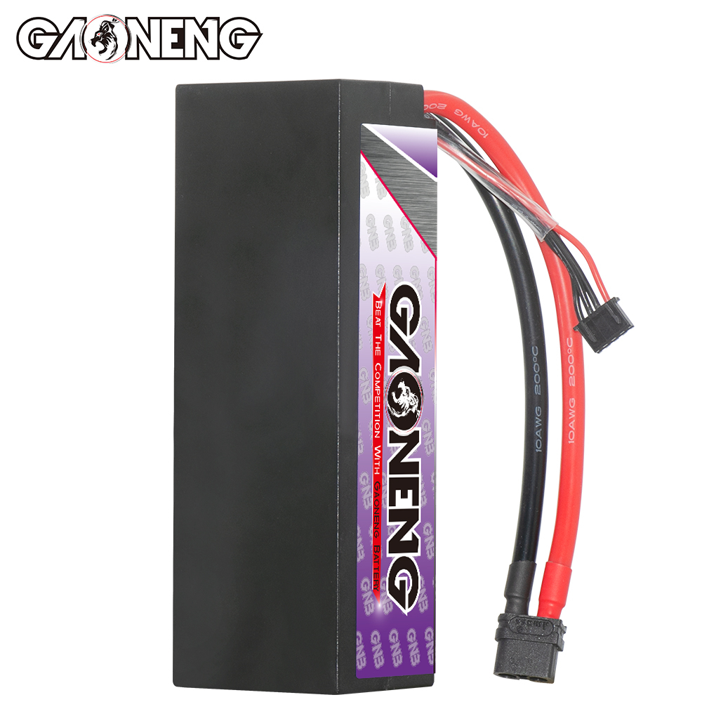 1PC - GAONENG GNB LiHV 3S 11.4V 6000mAh 130C Cabled Hard Case LiPo Battery XT60