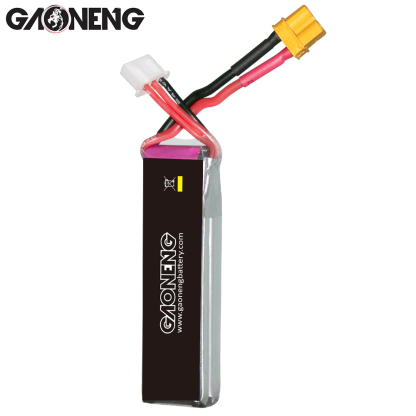 4PCS - GAONENG GNB LiHV 2S 7.6V 450mAh 80C XT30 LiPo Battery