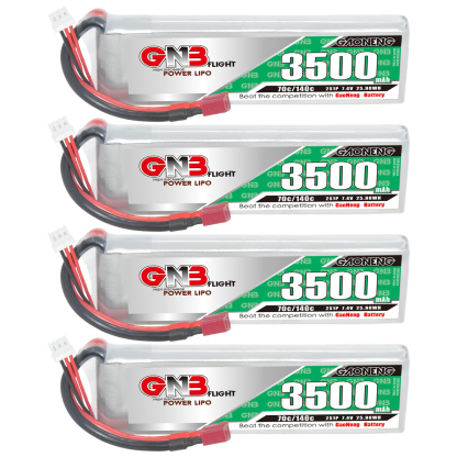 GAONENG GNB 2S 7.4V 3500mAh 70C LiPo Battery T-PLUG