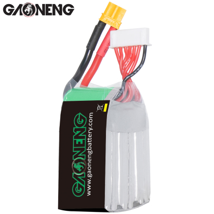 2PCS - GAONENG GNB 6S 22.2V 550mAh 70C XT30 LiPo Battery