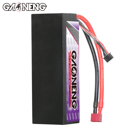 GAONENG GNB LiHV 3S 11.4V 6000mAh 130C Cabled Hard Case LiPo Battery T-PLUG