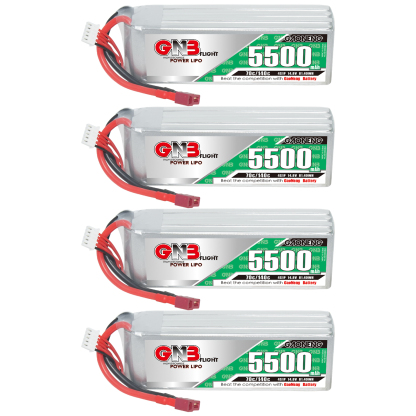 GAONENG GNB 4S 14.8V 5500mAh 70C XT90 LiPo Battery T-PLUG