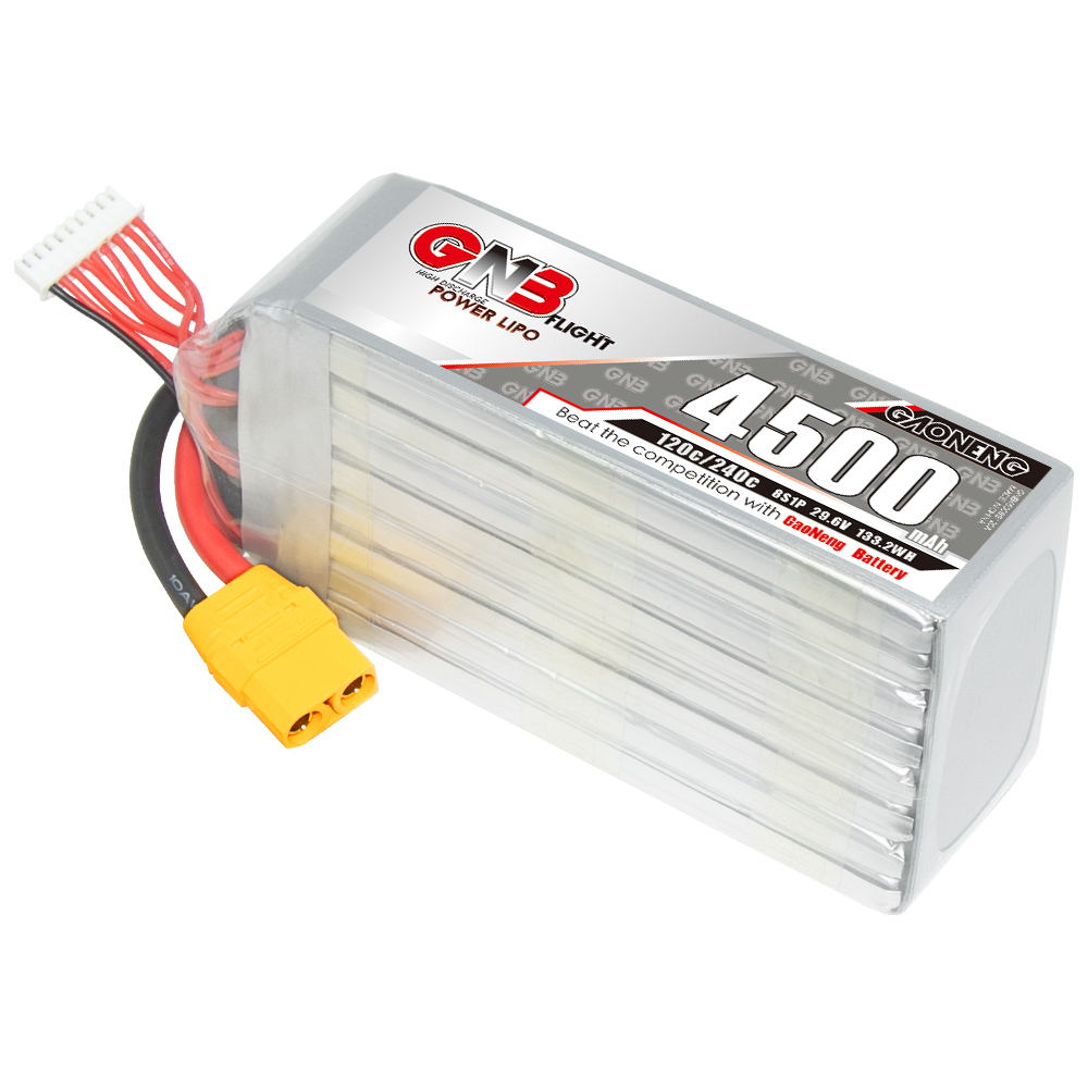 GAONENG GNB 8S 29.6V 4500mAh 120C LiPo Battery XT90