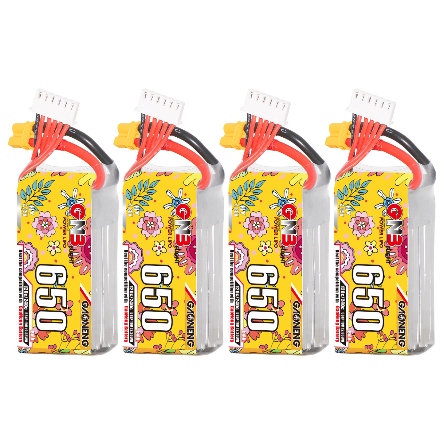 GAONENG GNB LiHV 5S 19V 650mAh 120C XT30 HV LiPo Battery