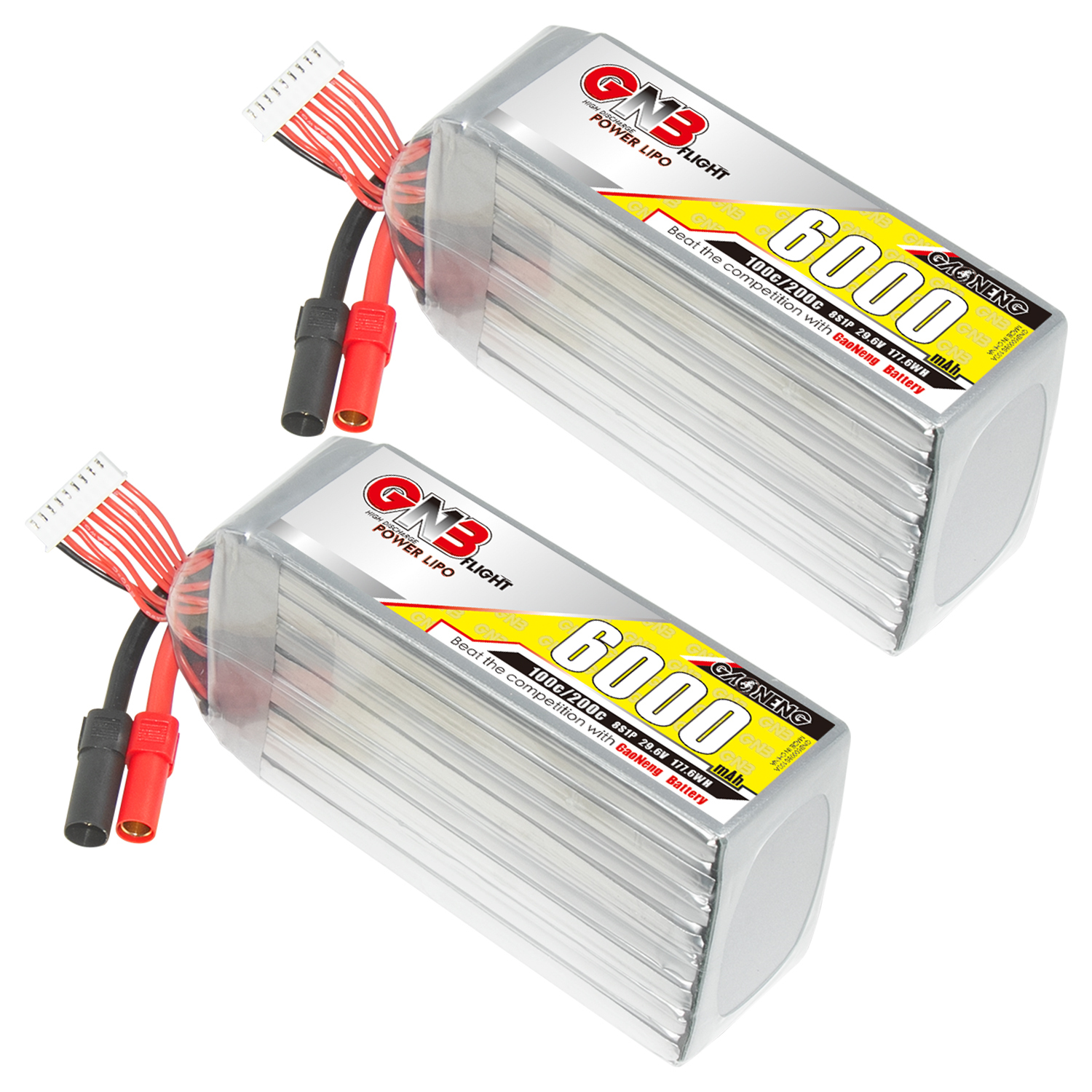 GAONENG GNB 8S 29.6V 6000mAh 100C LiPo Battery XT150