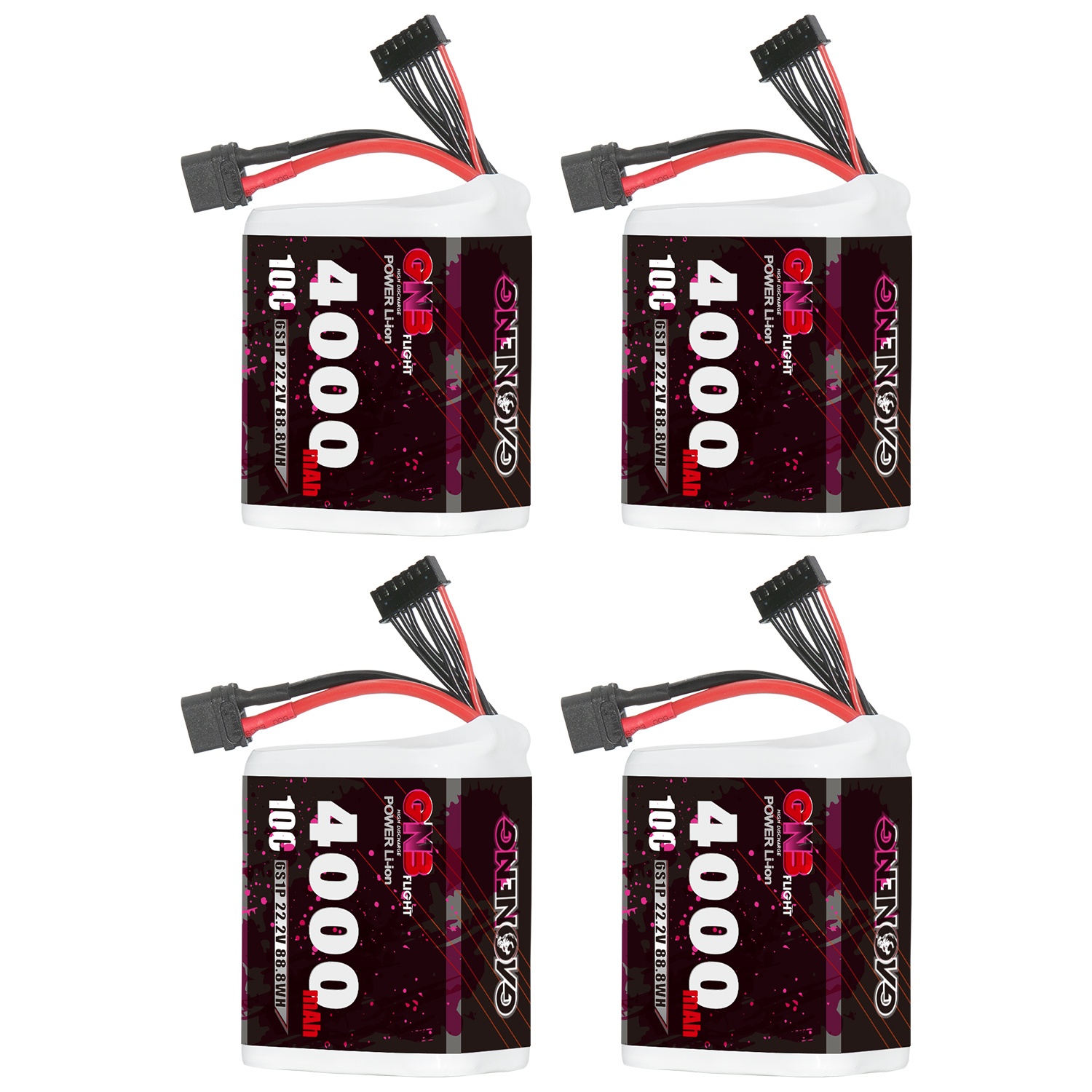 GAONENG GNB 6S 22.2V 4000mAh 10C XT60 Li-ion Battery made with Samsung 21700