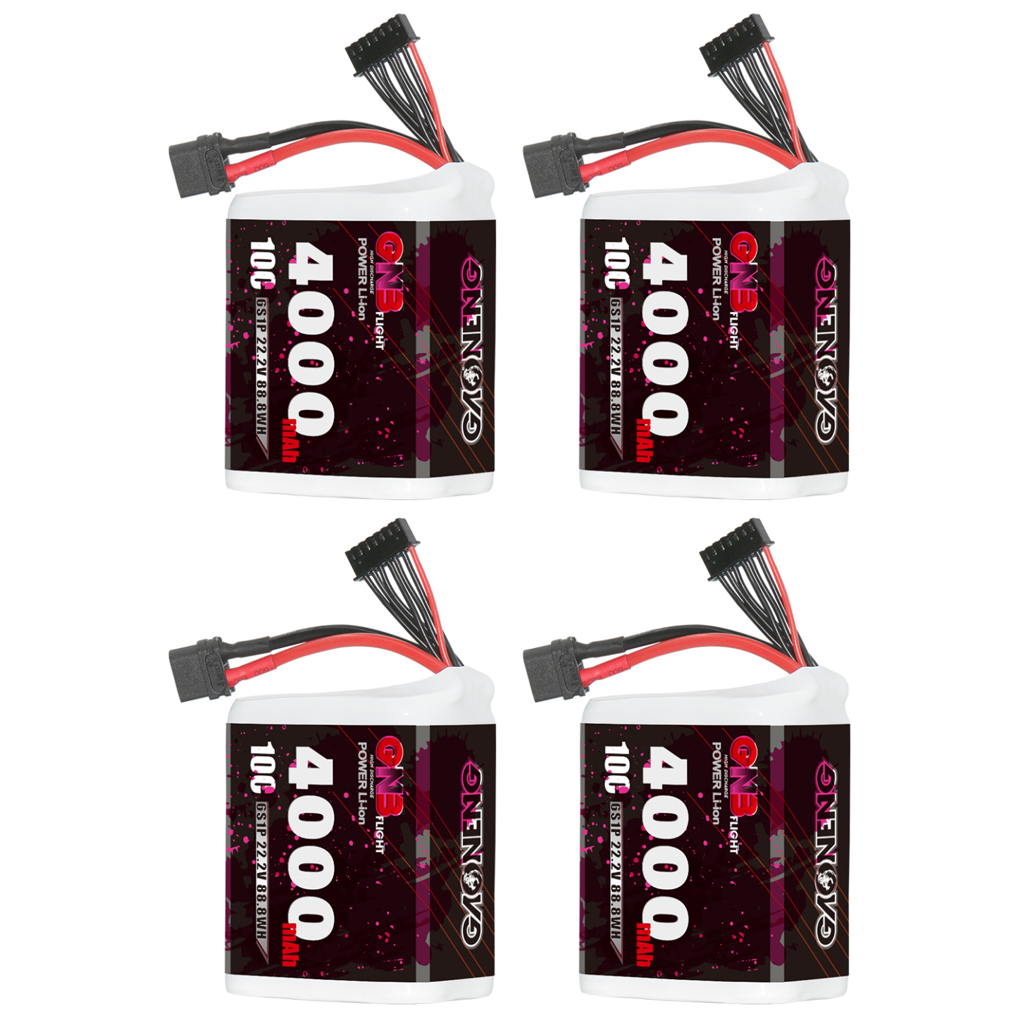 GAONENG GNB 6S 22.2V 4000mAh 10C XT60 Li-ion Battery made with Samsung 21700