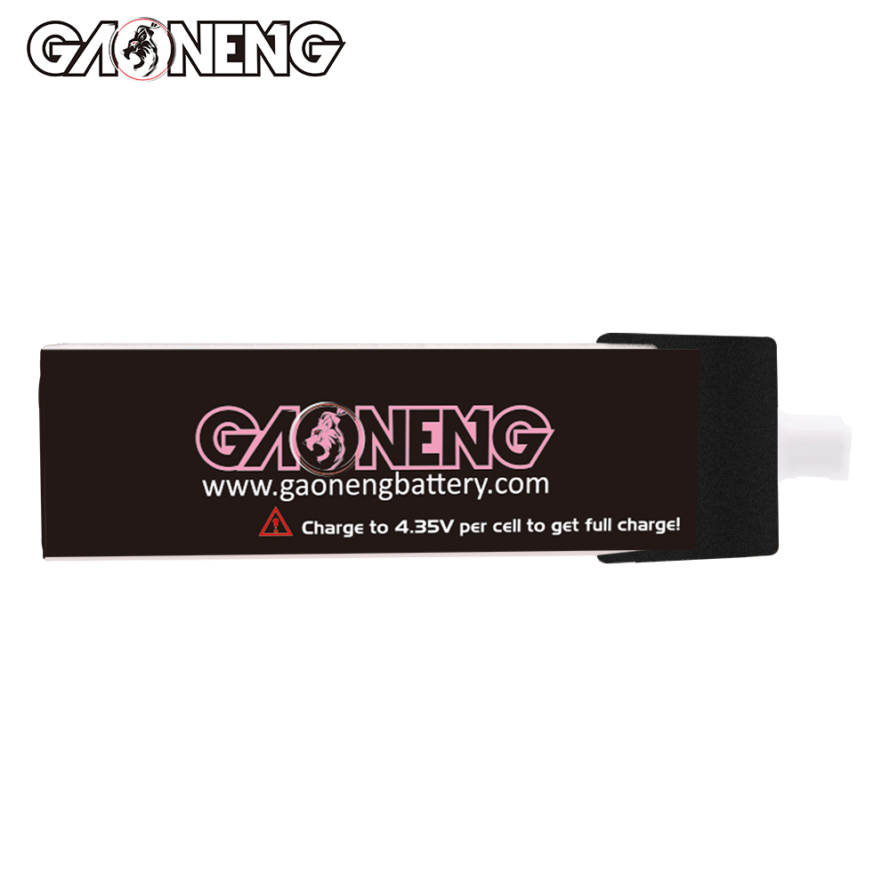 GAONENG GNB LiHV 1S 3.8V 450mAh 80C PH2.0 Plastic Head LiPo Battery